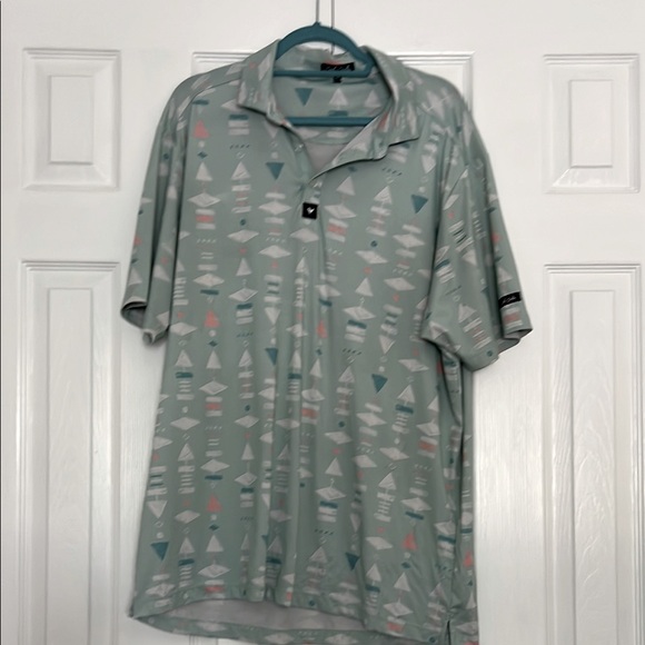 Bad Birdie Polo Shirt Casual Style Size 2XL - Picture 1 of 13